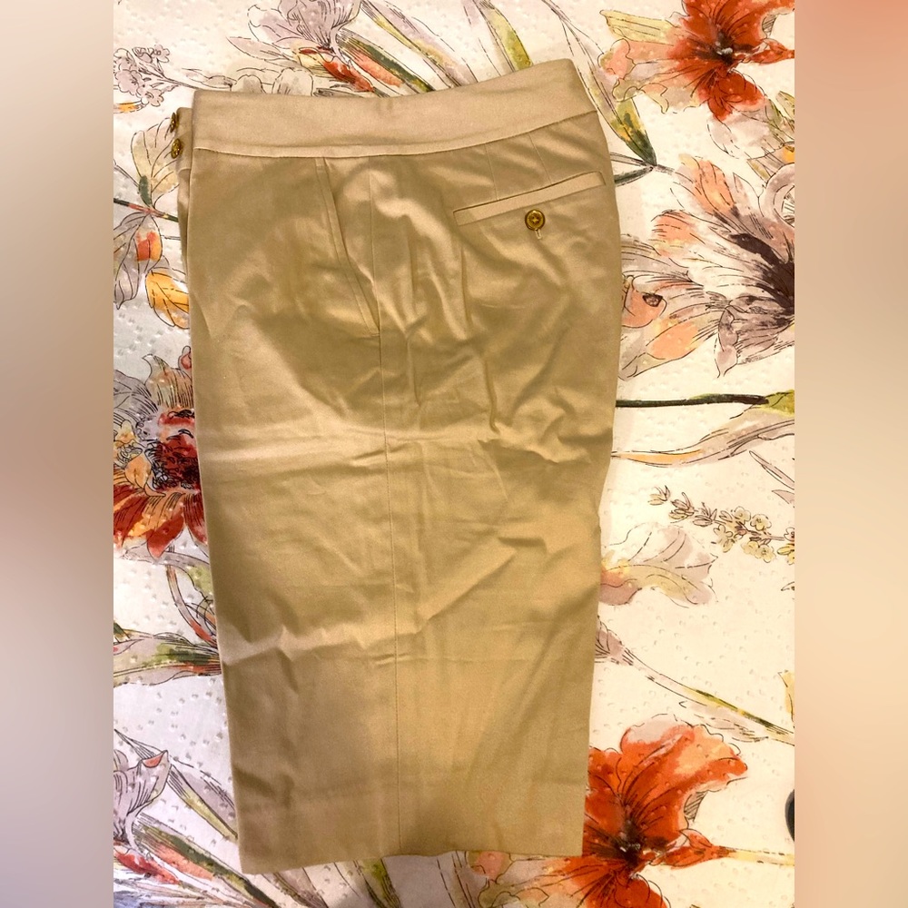 Ralph Lauren Tan Dress Shorts